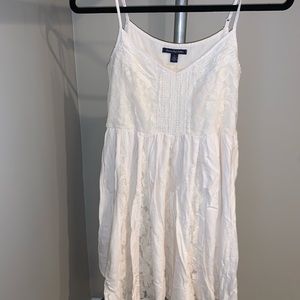 Off-white/cream midi dress